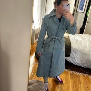 Denim duster jacket!